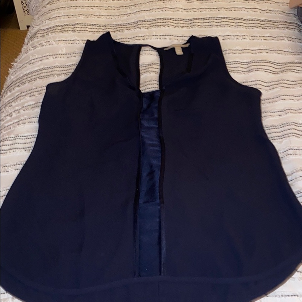 Banana Republic Navy Blouse